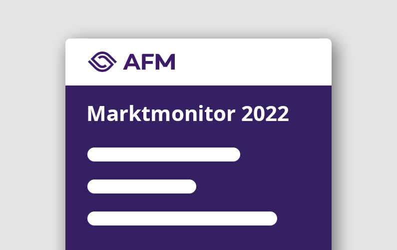 Nieuws: AFM komt met Marktmonitor 2022